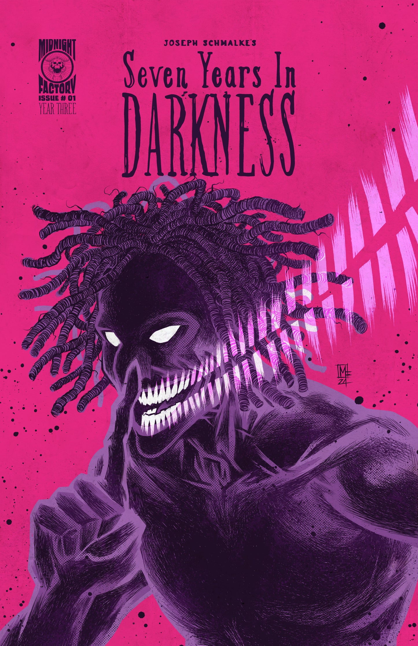 SEVEN YEARS IN DARKNESS: YEAR THREE #1 CVR C 1:10 Incentive cover by Marco Fontanili