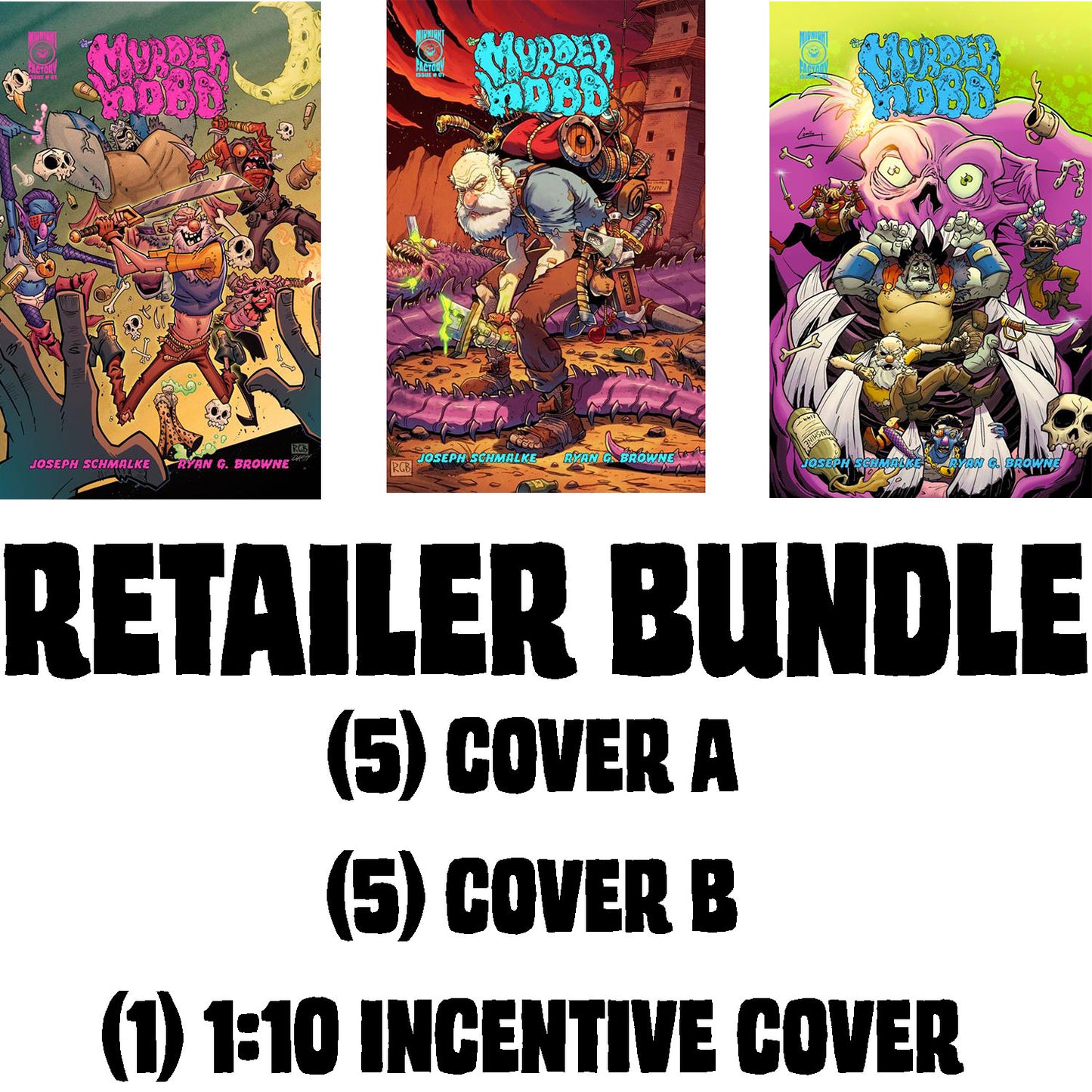 MURDER HOBO #1 retailer bundle