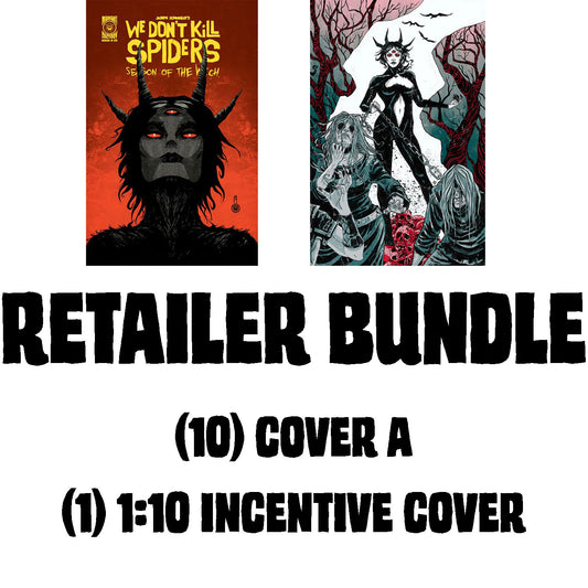 WE DON'T KILL SPIDERS SEASON OF THE WITCH #2 Retailer bundle