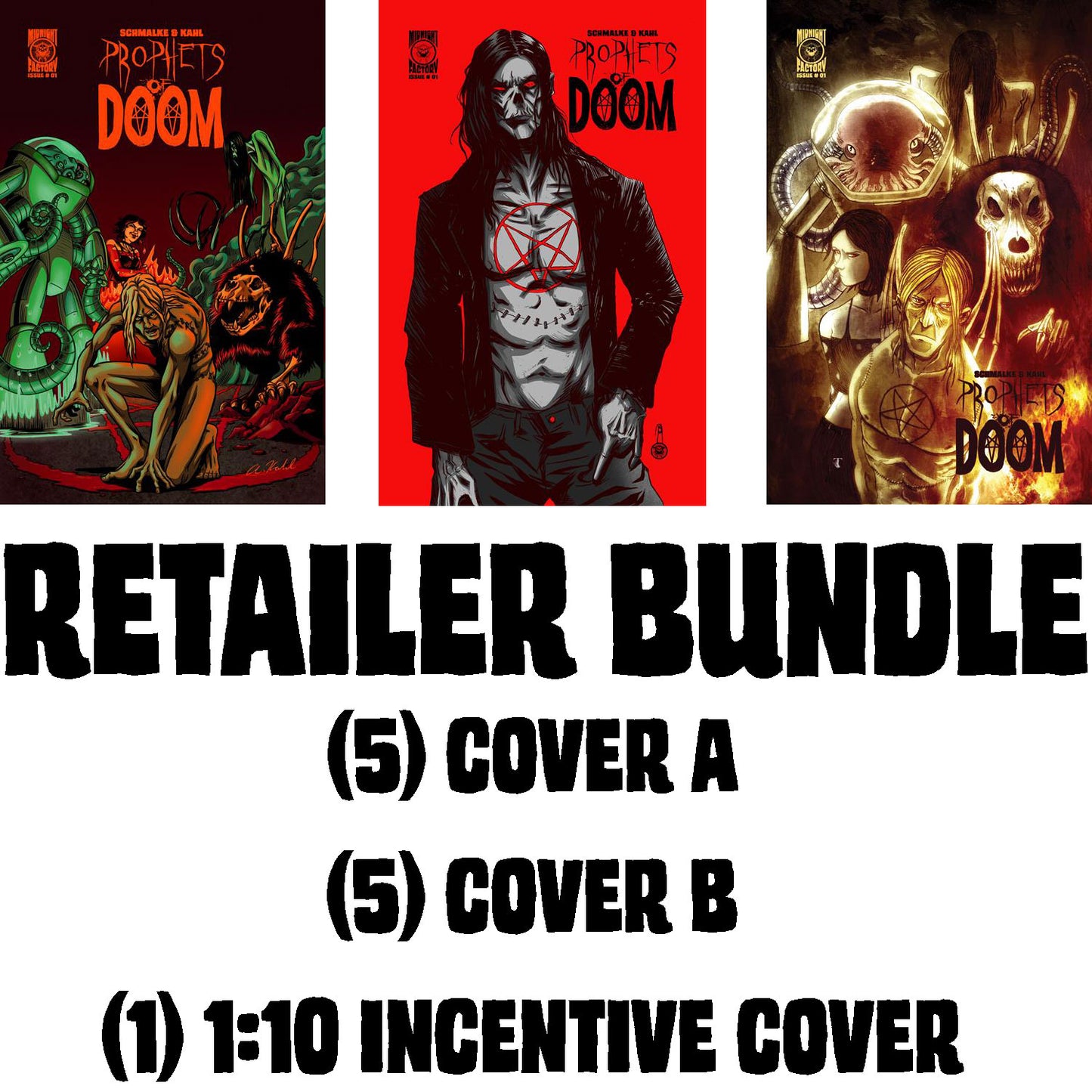 Prophets of Doom #1 retailer bundle