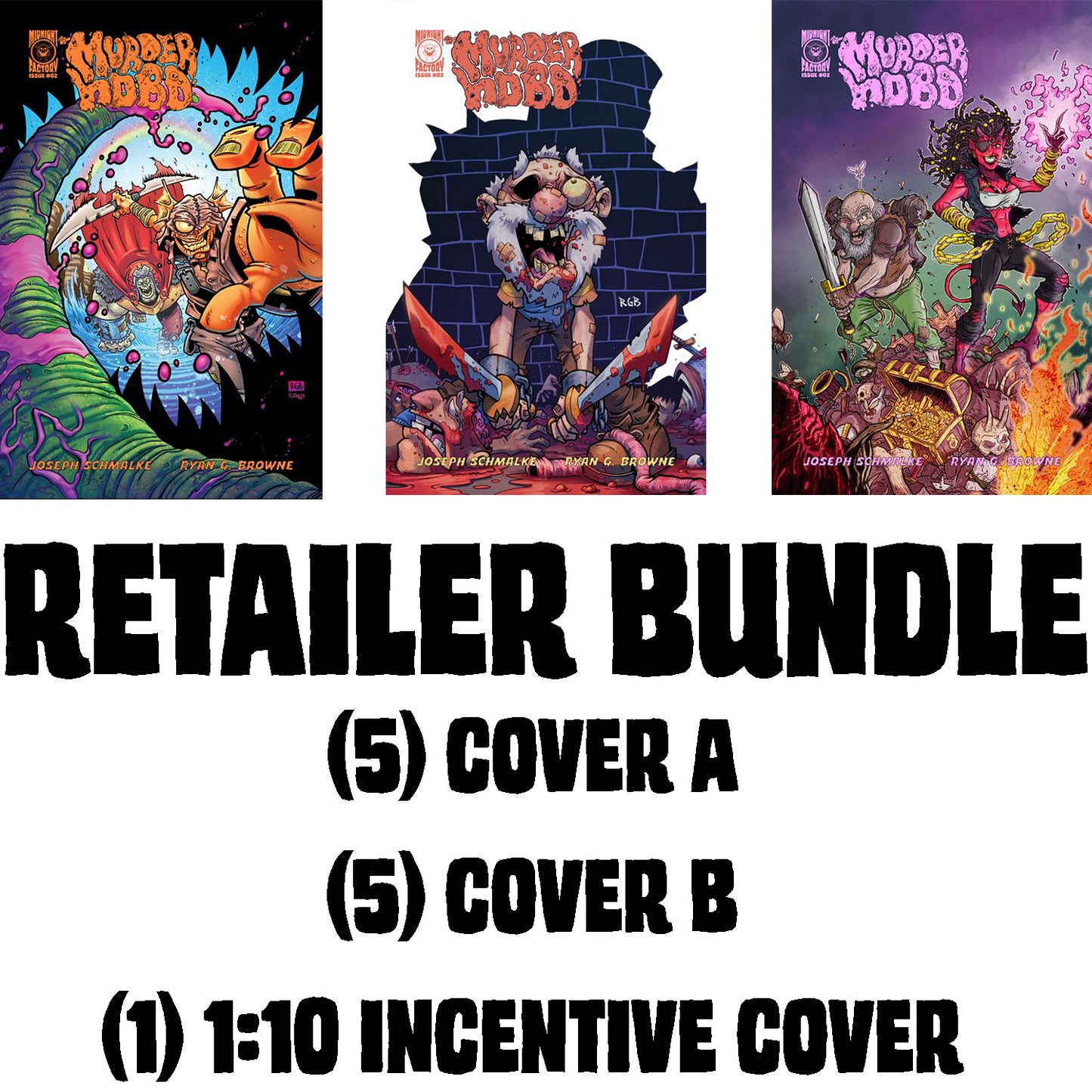 MURDER HOBO #2 retailer bundle