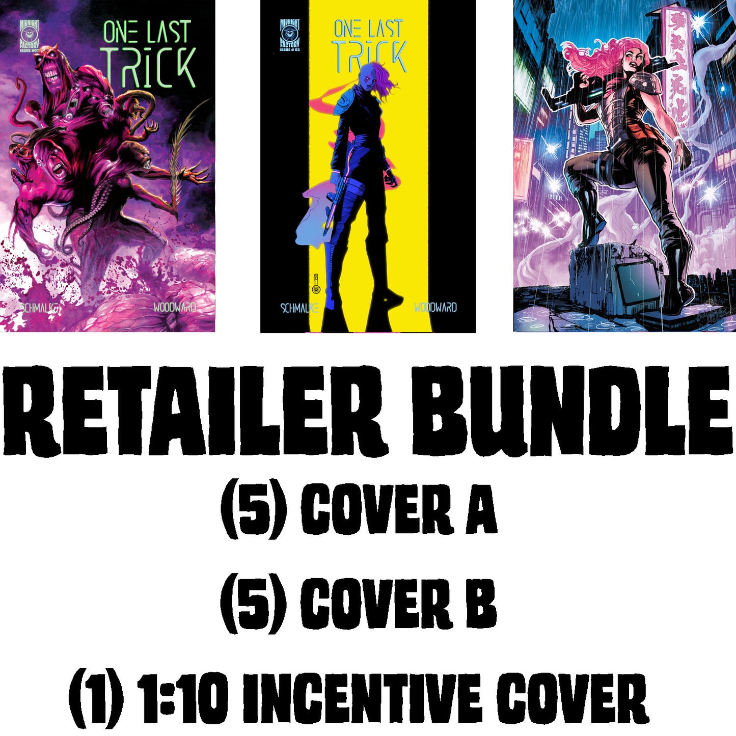 ONE LAST TRICK #3 retailer bundle